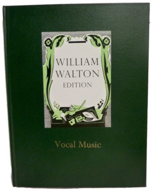 Vocal Music : William Walton Edition vol. 8, Sheet music Book