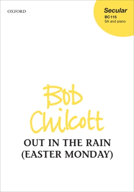Out in the rain (Easter Monday), Sheet music Book
