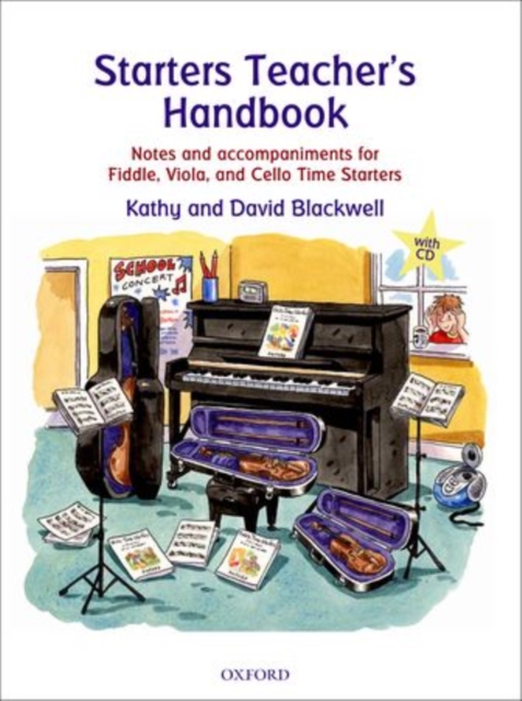 Starters Teacher's Handbook : Notes and accompaniments for Fiddle, Viola, and Cello Time Starters, Sheet music Book