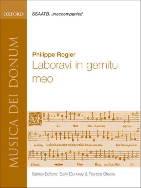 Laboravi in gemitu meo, Sheet music Book