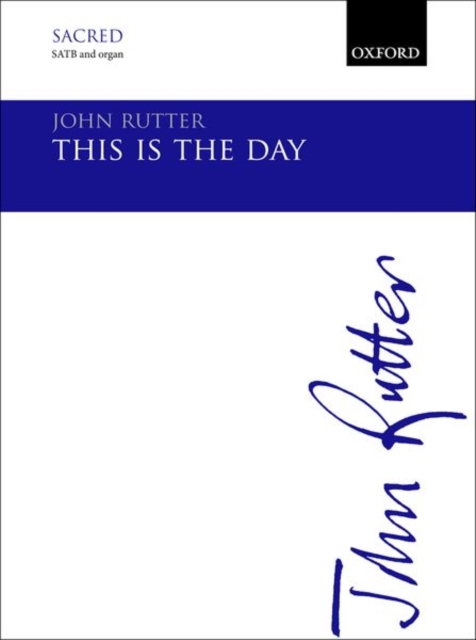 This is the day, Sheet music Book