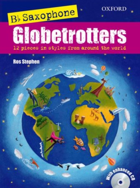 Saxophone Globetrotters, B flat edition + CD, Sheet music Book