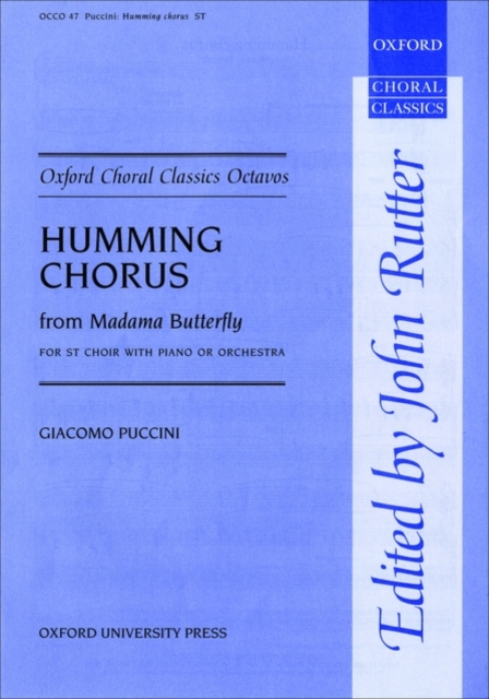 Humming Chorus from Madama Butterfly, Sheet music Book