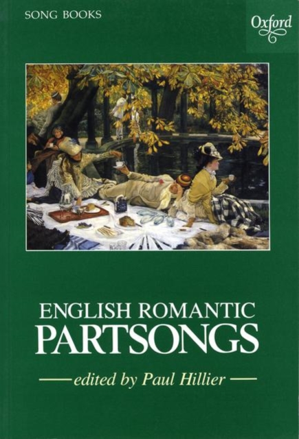 English Romantic Partsongs, Sheet music Book
