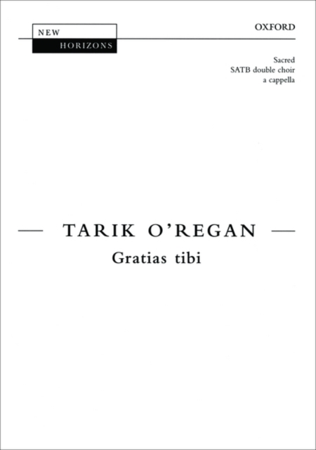 Gratias tibi, Sheet music Book