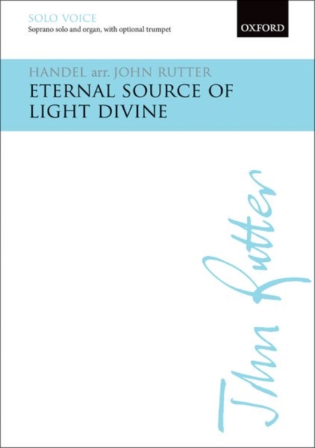Eternal source of light divine, Sheet music Book