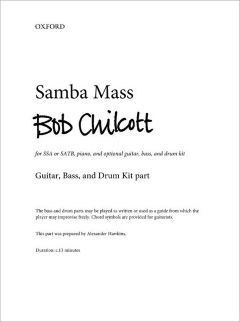 Samba Mass, Sheet music Book