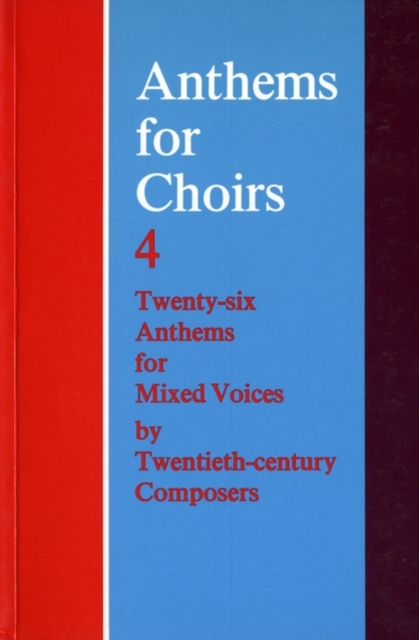 Anthems for Choirs 4, Sheet music Book