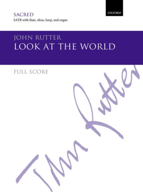 Look at the world, Sheet music Book