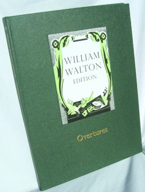 Overtures : William Walton Edition vol. 14, Sheet music Book