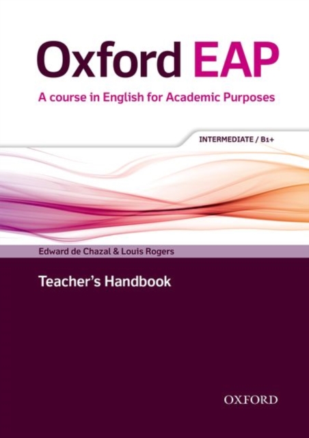 Oxford EAP: Intermediate/B1+: Teacher's Book, DVD and Audio CD Pack, Multiple-component retail product Book