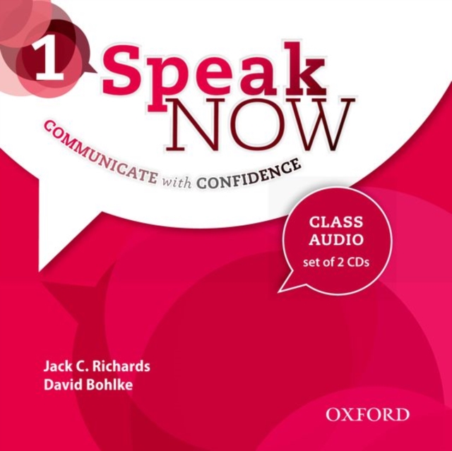 Speak Now: 1: Class Audio CDs, CD-Audio Book
