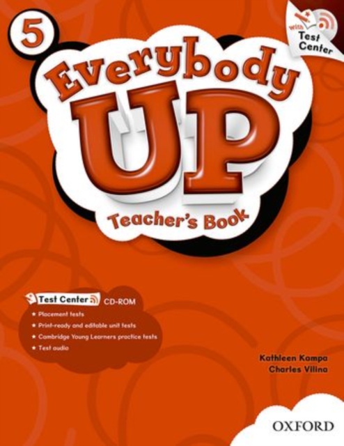 Everybody Up: 5: Teacher's Book with Test Center CD-ROM, Mixed media product Book