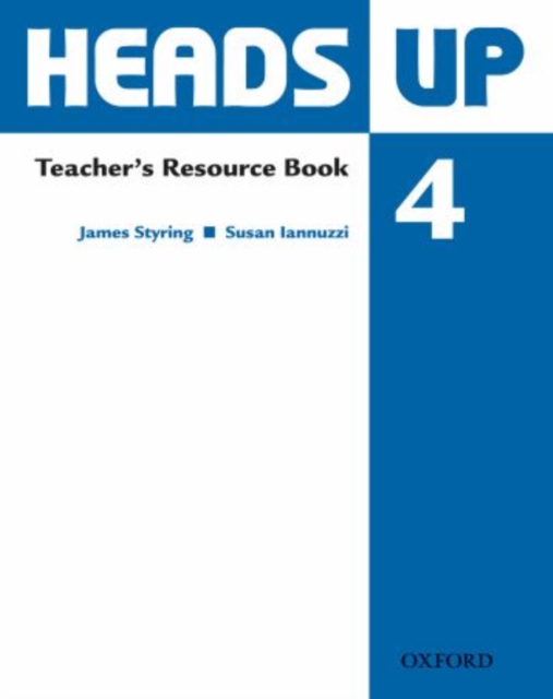 Heads Up: 4: Teacher's Resource Book, Paperback / softback Book