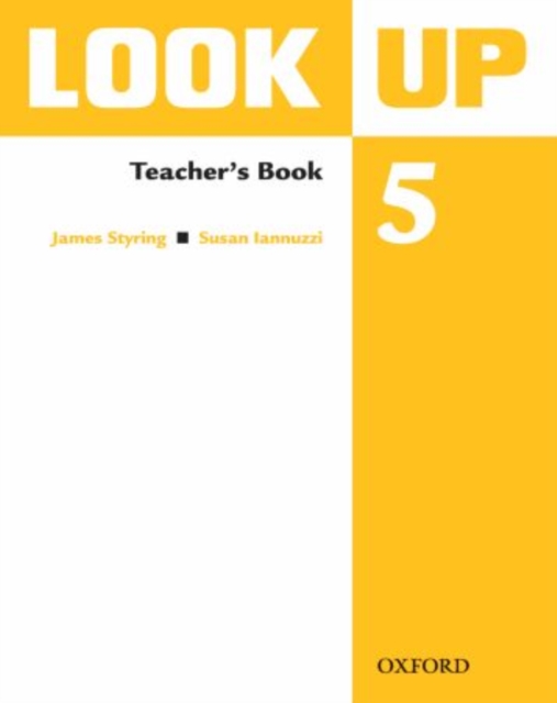 Look Up: Level 5: Teacher's Book : Confidence Up! Motivation Up! Results Up!, Paperback / softback Book
