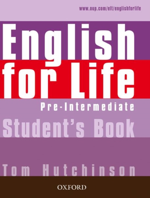 English for Life: Pre-intermediate: Student's Book : General English four-skills course for adults, Paperback / softback Book