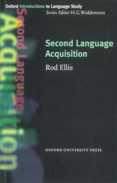 Second Language Acquisition, Paperback / softback Book