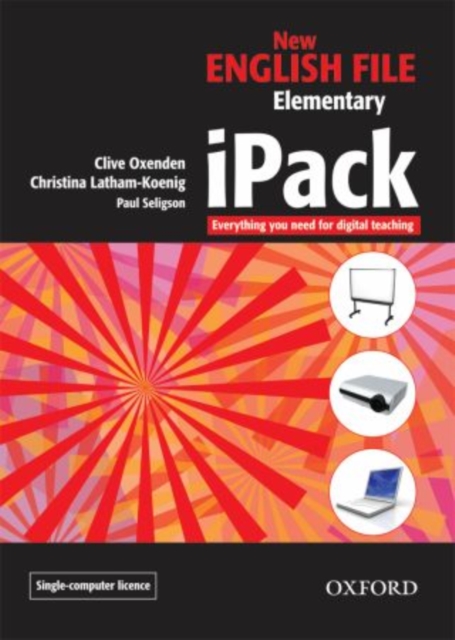 New English File: Elementary: iPack (single-computer) : Digital resources for interactive teaching, Mixed media product Book