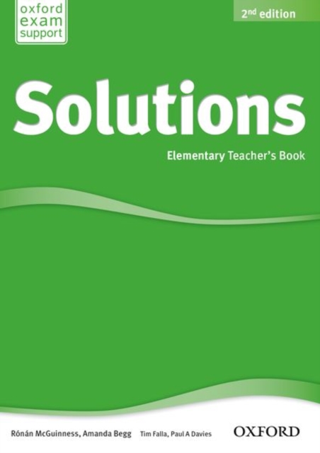 Solutions: Elementary: Teacher's Book, Paperback / softback Book