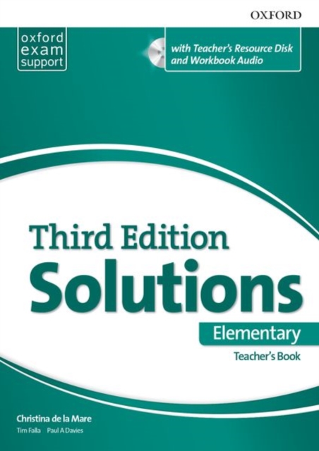Solutions: Elementary: Essentials Teacher's Book and Resource Disc Pack, Multiple-component retail product Book
