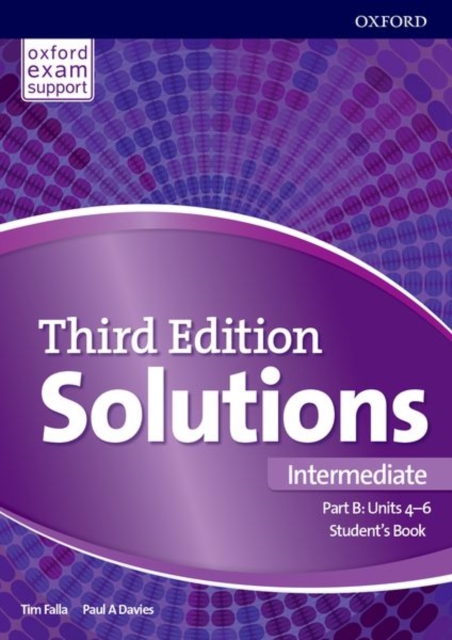 Solutions: Intermediate: Student's Book B Units 4-6 : Leading the way to success, Paperback / softback Book