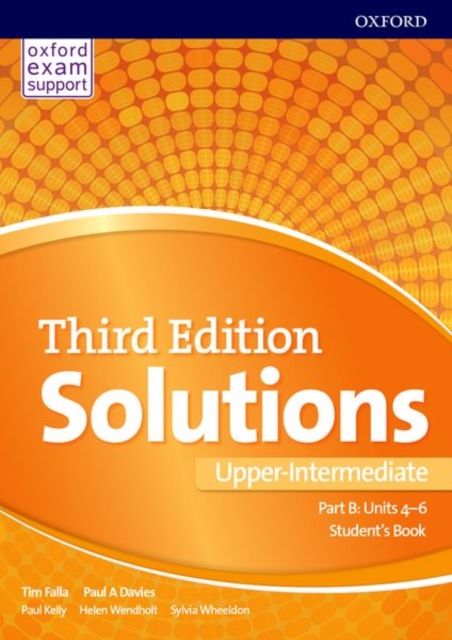 Solutions: Upper-Intermediate: Student's Book B Units 4-6 : Leading the way to success, Paperback / softback Book