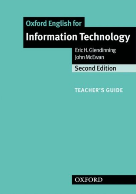 Oxford English for Information Technology: Teacher's Guide, Paperback / softback Book