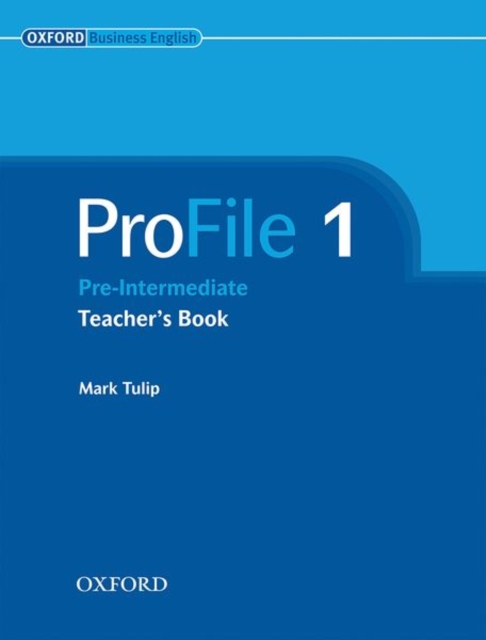 ProFile 1: Teacher's Book, Paperback / softback Book