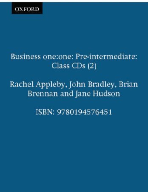 Business one:one Pre-intermediate: Class CDs (2), CD-Audio Book