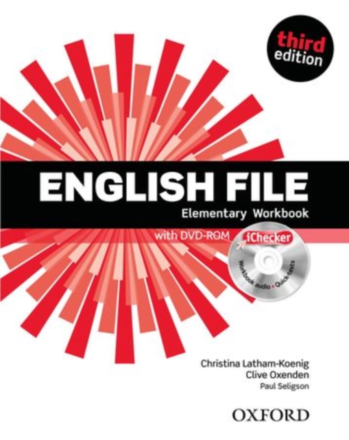 English File third edition: Elementary: Workbook with iChecker with key, Mixed media product Book