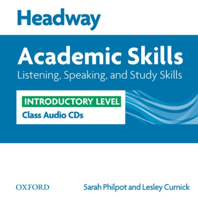 Headway Academic Skills: Introductory: Listening, Speaking, and Study Skills Class Audio CDs (2), CD-Audio Book