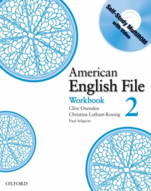 American English File Level 2: Workbook with Multi-ROM Pack, Mixed media product Book
