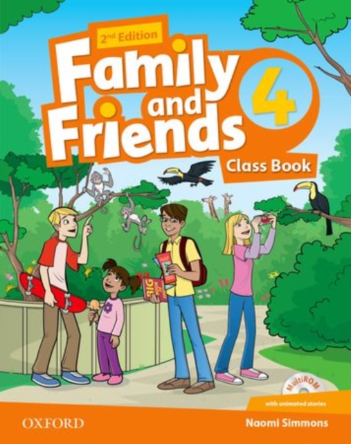 Family and Friends: Level 4: Class Book with Student MultiROM, Mixed media product Book