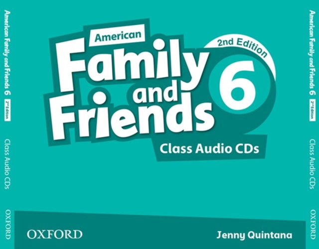 American Family and Friends: Level Six: Class Audio CDs : Supporting all teachers, developing every child, CD-Audio Book