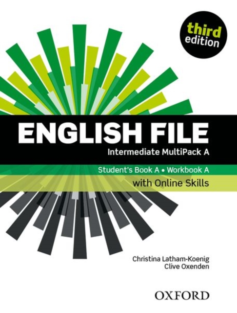 English File: Intermediate: Student's Book/Workbook MultiPack A with Oxford Online Skills, Multiple-component retail product Book