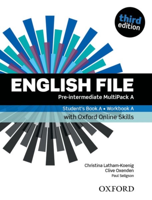 English File: Pre-Intermediate: Student's Book/Workbook MultiPack A with Oxford Online Skills, Multiple-component retail product Book