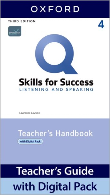 Q: Skills for Success: Level 4: Listening and Speaking Teacher's Handbook with Teacher's Access Card, Multiple-component retail product Book