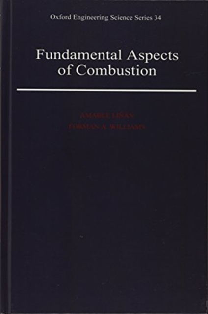 Fundamental Aspects of Combustion, Hardback Book