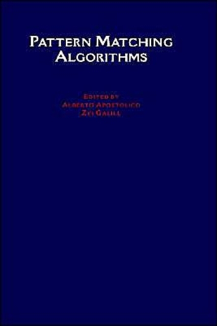 Pattern Matching Algorithms, Hardback Book