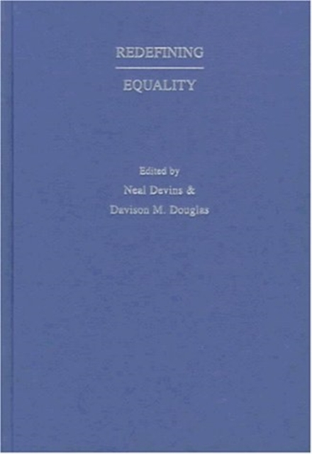 Redefining Equality, Hardback Book
