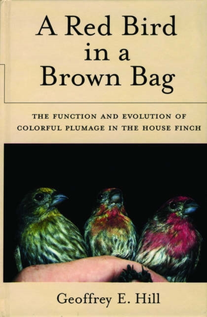 A Red Bird in a Brown Bag : The Function and Evolution of Colorful Plumage in the House Finch, Hardback Book