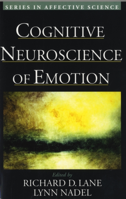 Cognitive Neuroscience of Emotion, Paperback / softback Book