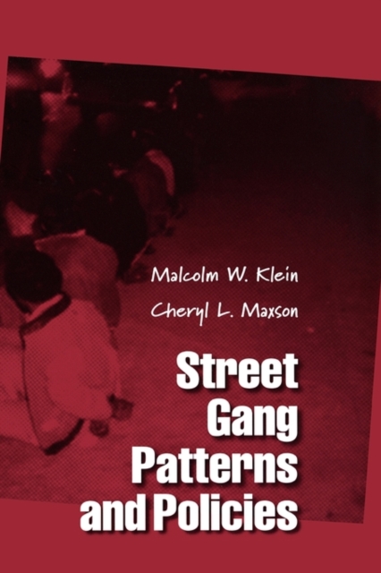 Street Gang Patterns and Policies, Hardback Book