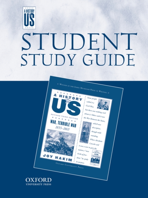 War, Terrible War Middle/High School Student Study Guide, a History of Us : Student Study Guide Pairs with a History of Us: Book Six, Paperback / softback Book