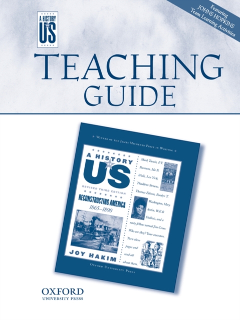 A History of US: Recontructing America, Teaching Guide Book 7, Paperback / softback Book