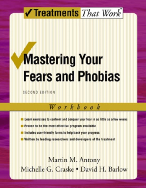 Mastering Your Fears and Phobias : Workbook, Paperback / softback Book