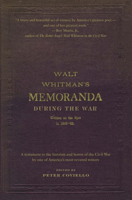 Memoranda During the War, Paperback / softback Book