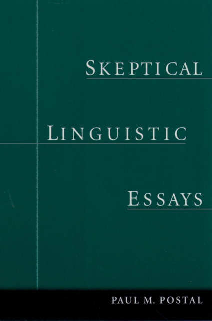 Skeptical Linguistic Essays, PDF eBook