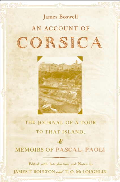 An Account of Corsica, the Journal of a Tour to That Island; and Memoirs of Pascal Paoli, PDF eBook
