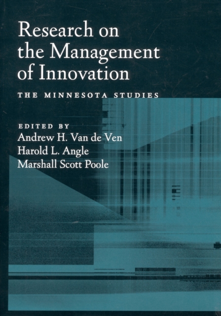 Research on the Management of Innovation : The Minnesota Studies, PDF eBook
